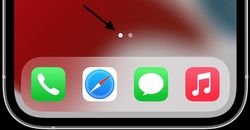 iPhone pagination example